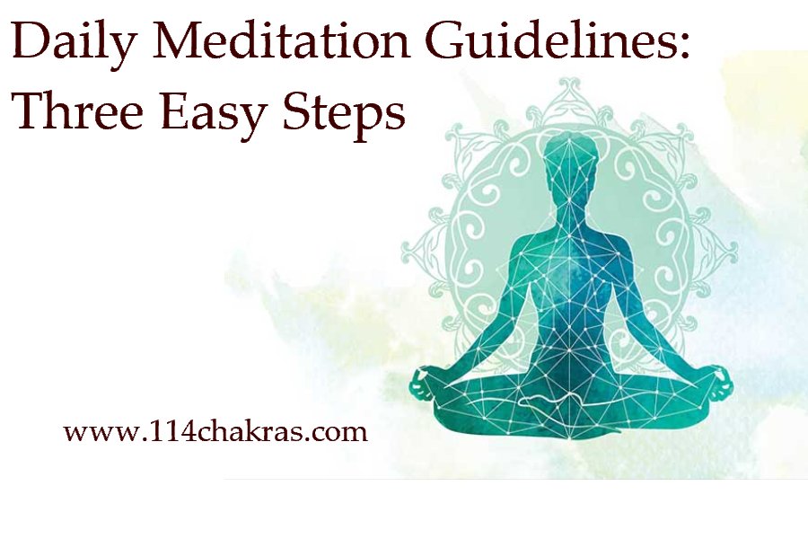 Daily Meditation Guidelines: Three Easy Steps